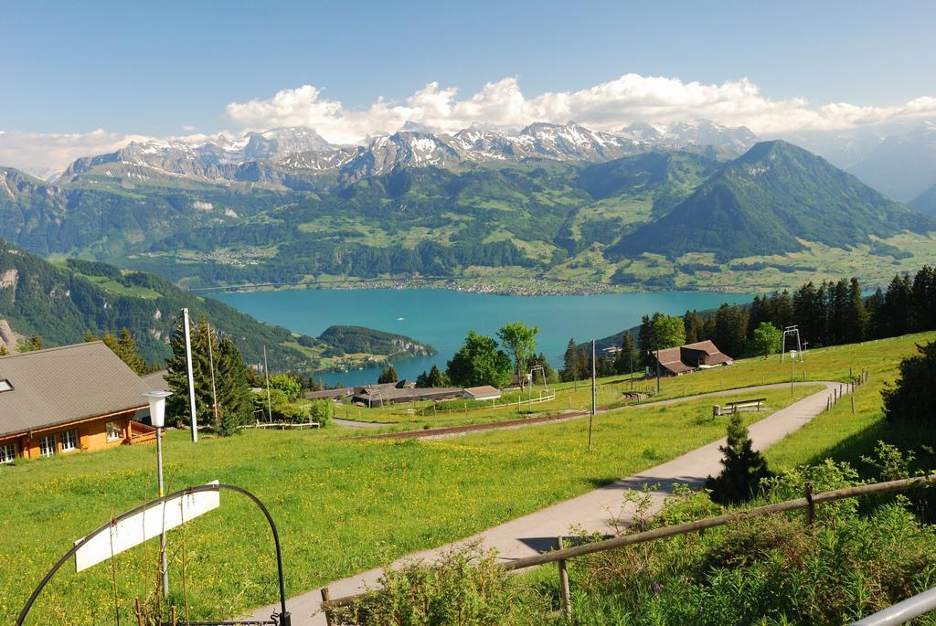 Kräuterhotel Edelweiss Rigi Kaltbad Exterior foto