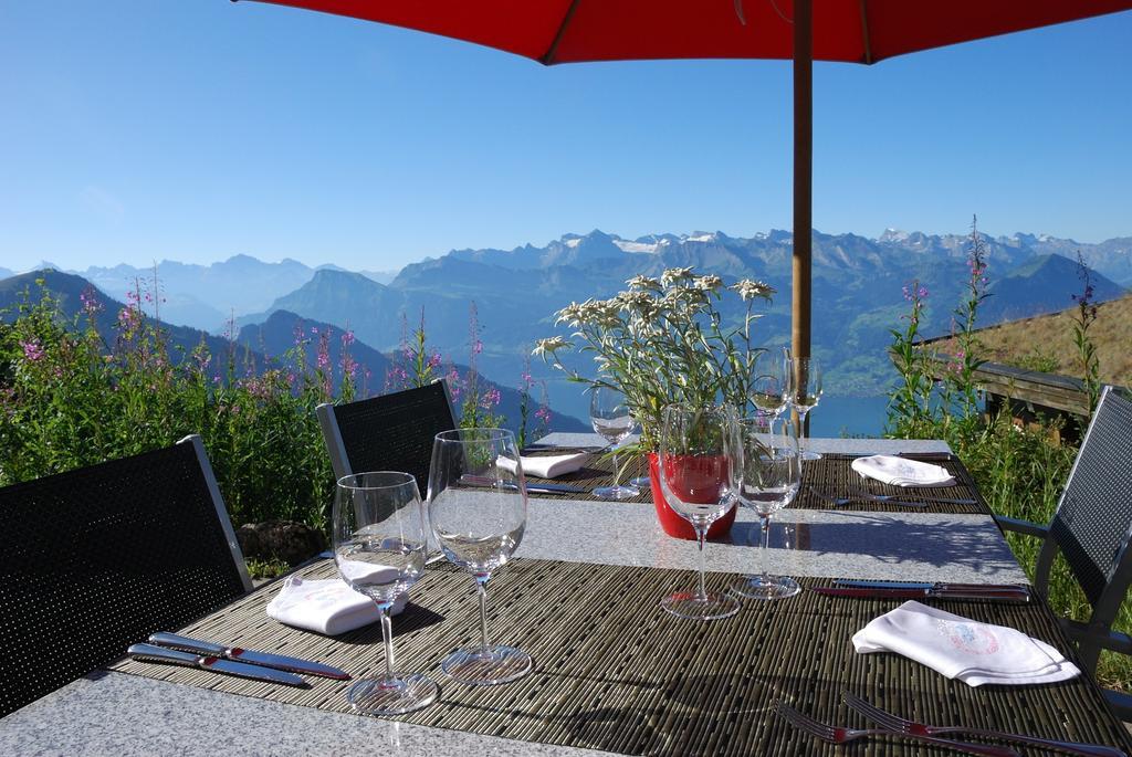 Kräuterhotel Edelweiss Rigi Kaltbad Exterior foto