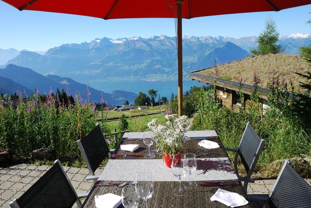 Kräuterhotel Edelweiss Rigi Kaltbad Exterior foto